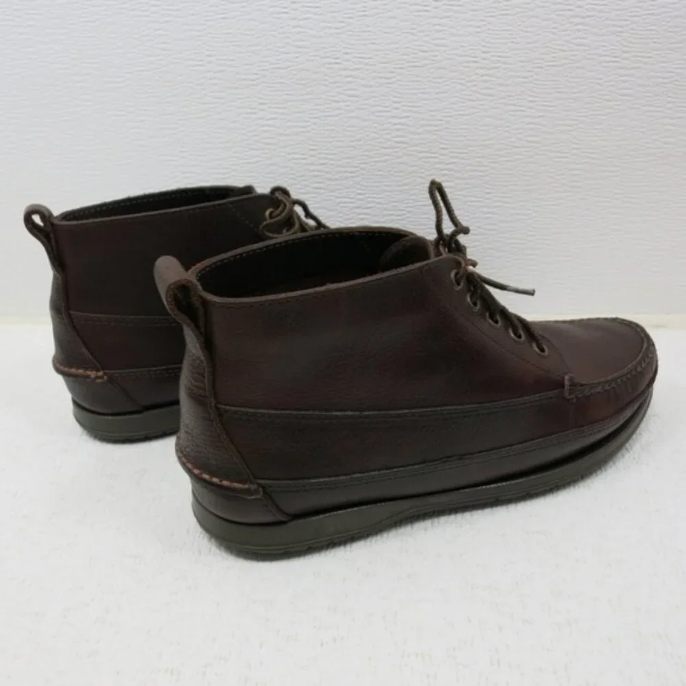 G. H. Bass & Co Oil Tanned Leather Casual Comfort Boots Men's Footwear Sz 7 D